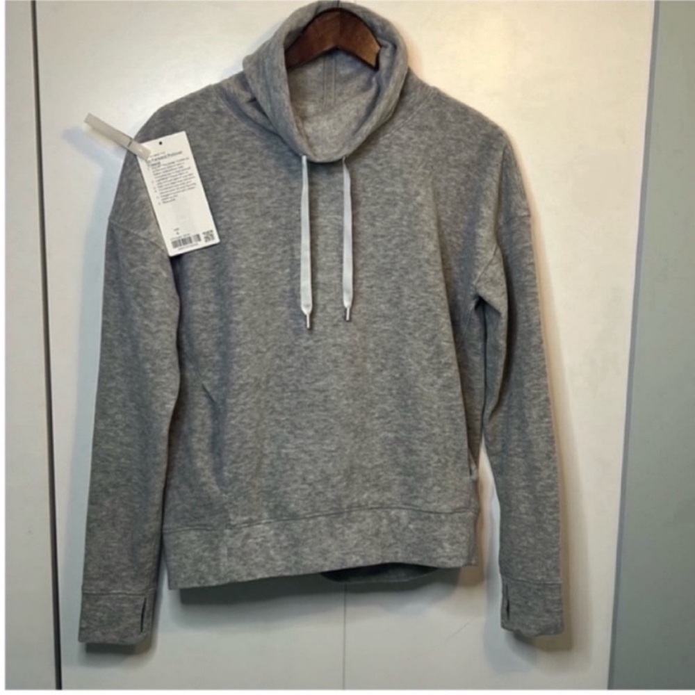 Go Forward Pullover - Heathered Core Light Grey - Size 6